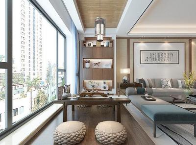 武汉夫妻新中式风装修,全屋充满了文化艺术气息,真的很有品位!