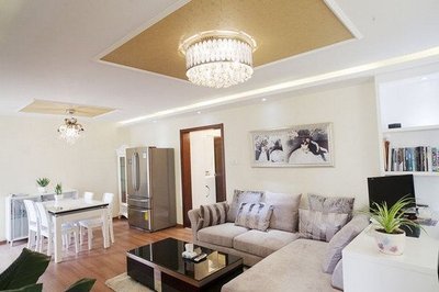 9万全包126平现代简约三居室 纯白色调素雅小婚房-家居快讯-武汉搜房装修家居网