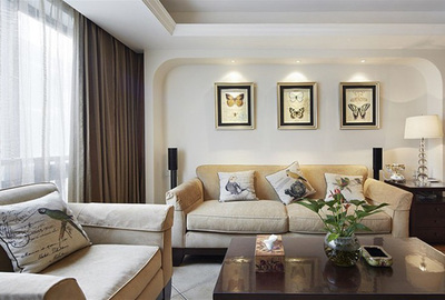 143平米美式典雅大宅 18万半包精心雕琢自然空间-家居快讯-武汉搜房网家居装修