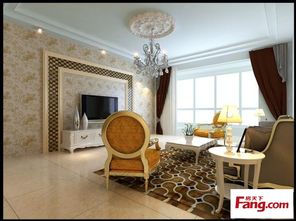 现代简约二居室89平米3.4万 盛泽果岭湾装修案例 石家庄房天下家居装修网