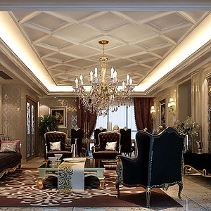 武汉新古典四居室最新装修效果图_武汉新古典四居室最新效果图装修案例