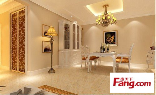 9.5万全包126平白色简欧风格三居装修设计效果图-家居快讯-武汉搜房装修家居网