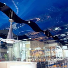 供应北京软膜天花 喷绘也是时尚装饰产品哦,