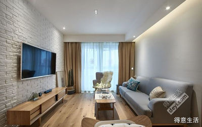 舒缓无压力，9万打造中部慧谷91.81平北欧二居